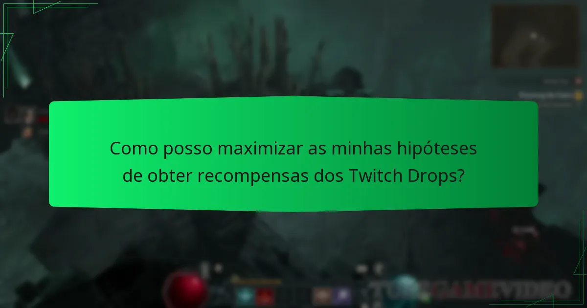 Quais recompensas dos Twitch Drops estão disponíveis para Diablo IV?