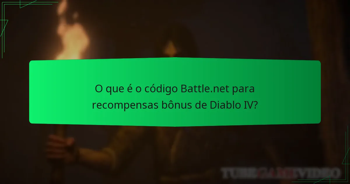 Quais são as recompensas bônus do código Battle.net?